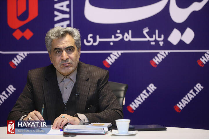 حضور معاون سلامت و توانمند سازی اجتماعی بنیاد شهید در پایگاه خبری حیات