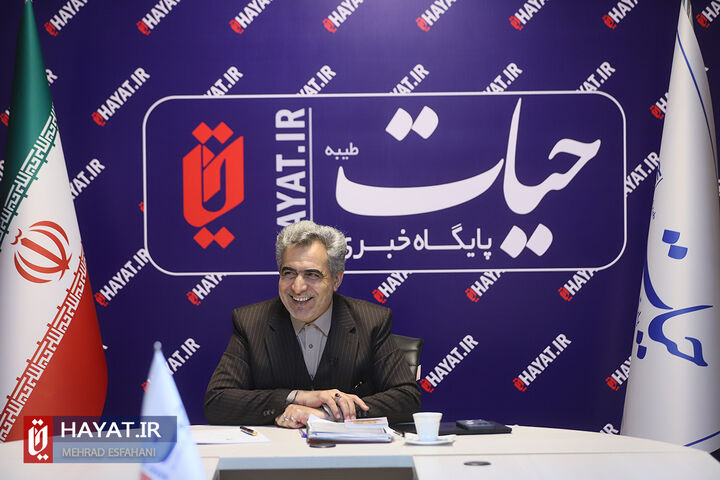 حضور معاون سلامت و توانمند سازی اجتماعی بنیاد شهید در پایگاه خبری حیات