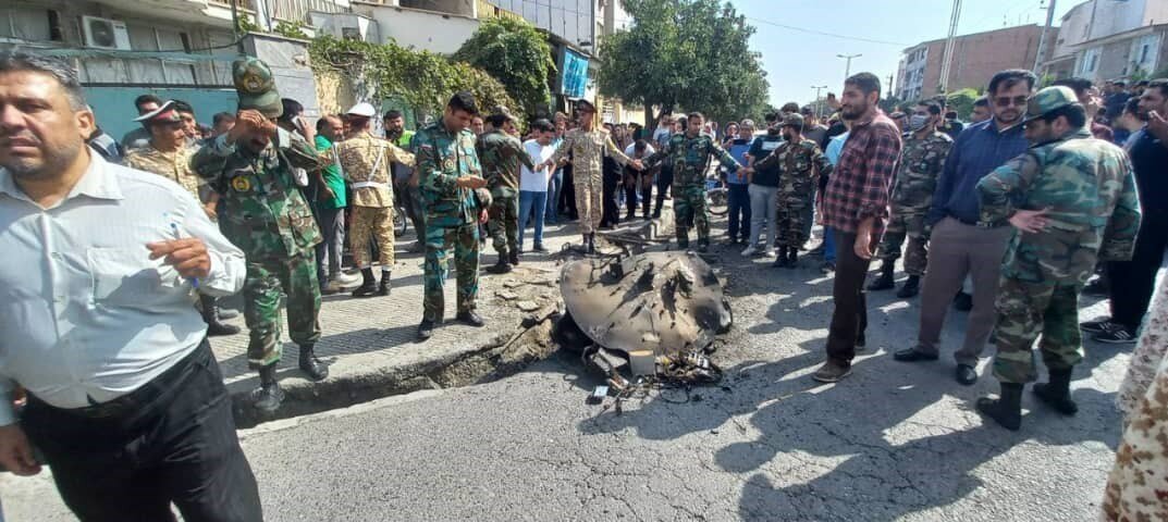 اخبار لحظه به لحظه/ شنیده شدن صدای مهیب در بلوار استاندارد گرگان/سقوط چند شیء‌ناشناس +تصاویر