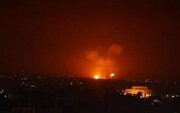 حمله جنگنده‌های صهیونیستی به استان حمص سوریه