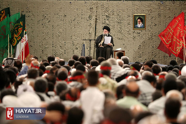 دیدار رهبر انقلاب با پیشکسوتان و فعالان دفاع مقدس و مقاومت