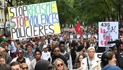 تظاهرات گسترده علیه خشونت پلیس در فرانسه