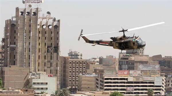 سقوط بالگرد آموزشی ارتش عراق سقوط بالگرد آموزشی ارتش عراق