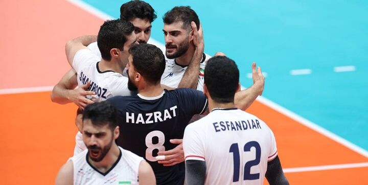 اولین مدال طلای کاروان ایران با قهرمانی تیم ملی والیبال