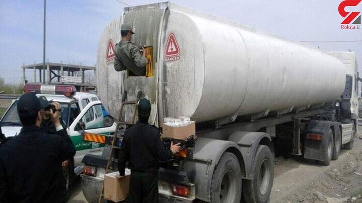 توقیف محموله ۴۸ میلیاردی نفت کوره قاچاق در الیگودرز توقیف محموله ۴۸ میلیاردی نفت کوره قاچاق در الیگودرز