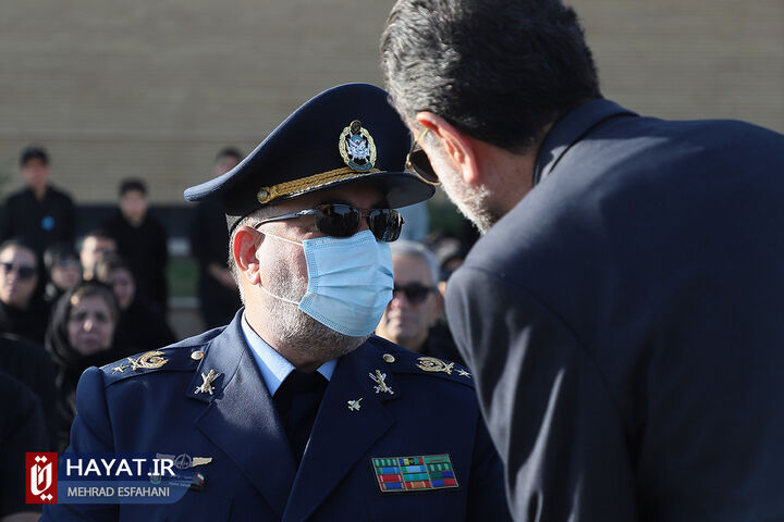 مراسم تشییع پیکر امیر سرتیپ دوم محمود ضرابی