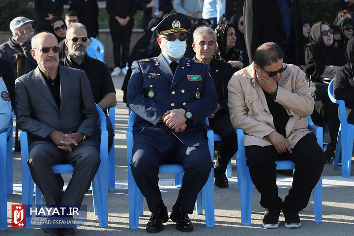 مراسم تشییع پیکر امیر سرتیپ دوم محمود ضرابی