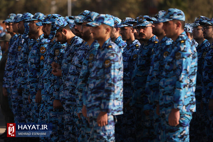 مراسم تشییع پیکر امیر سرتیپ دوم محمود ضرابی