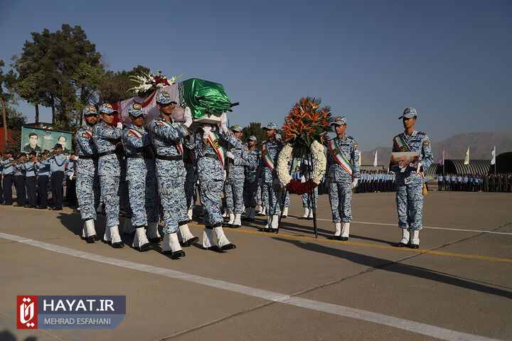 مراسم تشییع پیکر امیر سرتیپ دوم محمود ضرابی