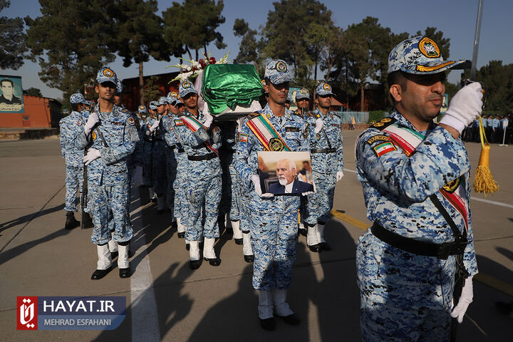 مراسم تشییع پیکر امیر سرتیپ دوم محمود ضرابی