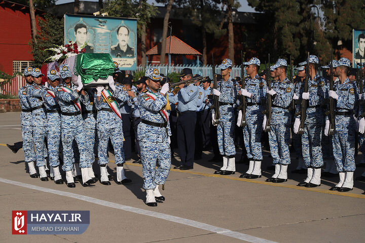 مراسم تشییع پیکر امیر سرتیپ دوم محمود ضرابی