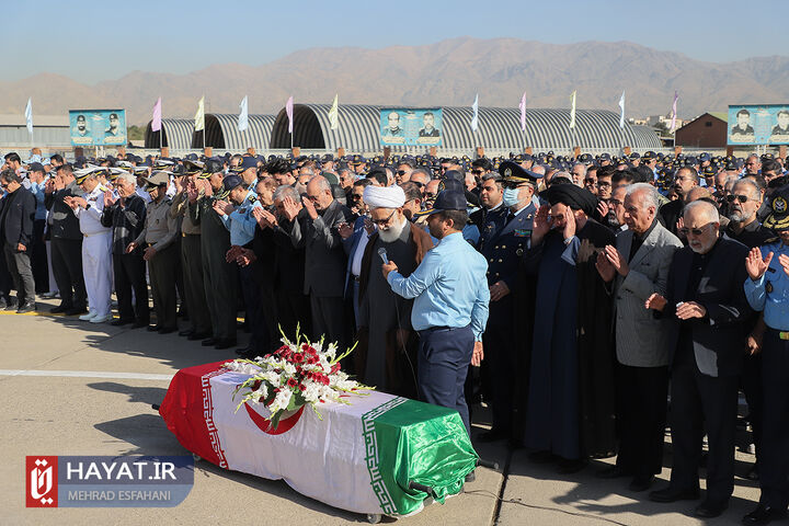 مراسم تشییع پیکر امیر سرتیپ دوم محمود ضرابی