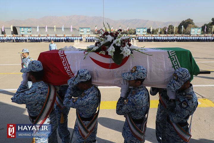 مراسم تشییع پیکر امیر سرتیپ دوم محمود ضرابی