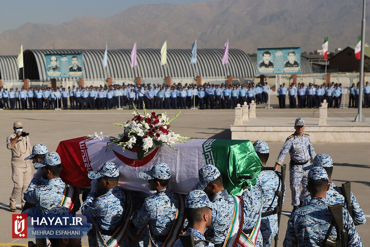 مراسم تشییع پیکر امیر سرتیپ دوم محمود ضرابی