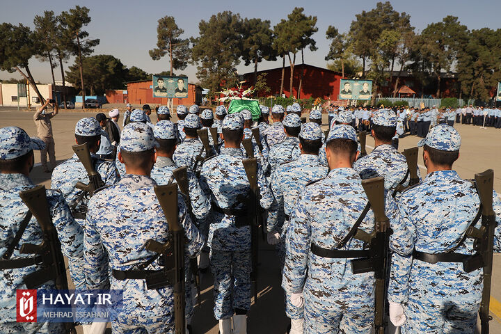 مراسم تشییع پیکر امیر سرتیپ دوم محمود ضرابی