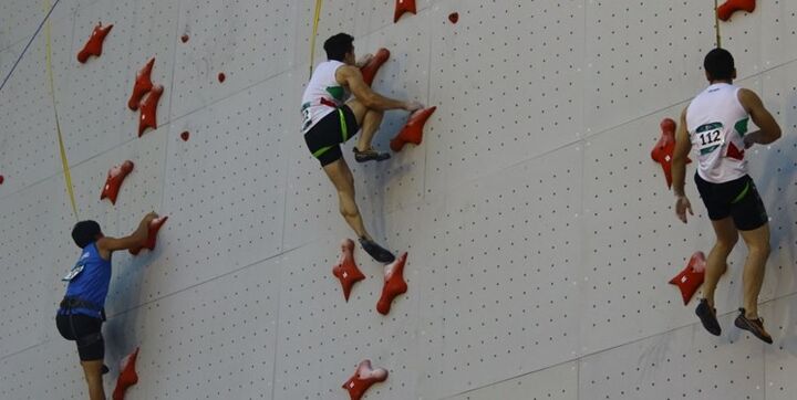 صعود سنگنوردان به مرحله یکچهارم نهایی صعود سنگنوردان به مرحله یکچهارم نهایی