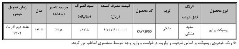 شرایط فروش فوری بهمن موتور ویژه مهر ۱۴۰۲