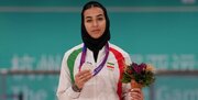 ترانه احمدی پس از کسب مدال نقره: به عکس‌العمل ابتدایی باختم