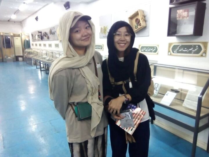 لیلی و ایوان در موزه شهدا لیلی و ایوان در موزه شهدا