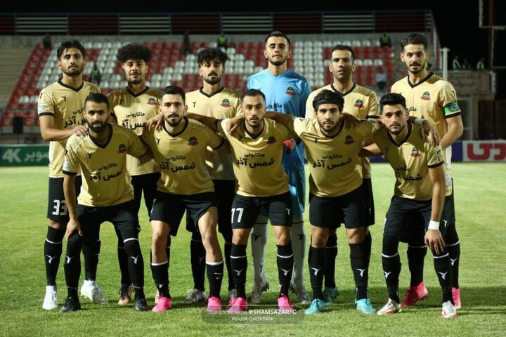 ترکیب شمسآذر در دیدار خانگی مقابل ذوبآهن ترکیب شمسآذر در دیدار خانگی مقابل ذوبآهن