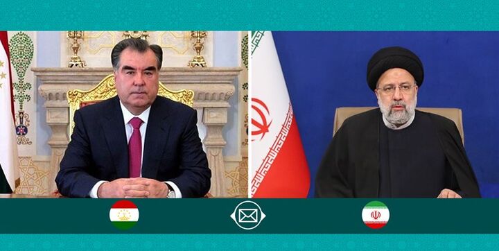 تاکید رئیسی بر ادامه همکاری‌های دوجانبه ایران و تاجیکستان