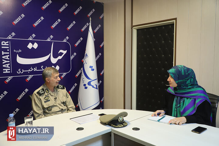 مصاحبه با رئیس سازمان حفظ آثار و نشر ارزش‌های دفاع مقدس ارتش