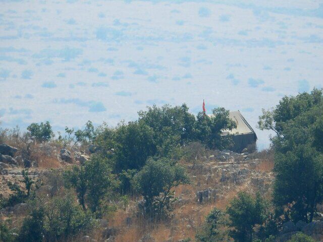 حزب‌الله لبنان چادر نظامی در شبعا را مجددا نصب کرد