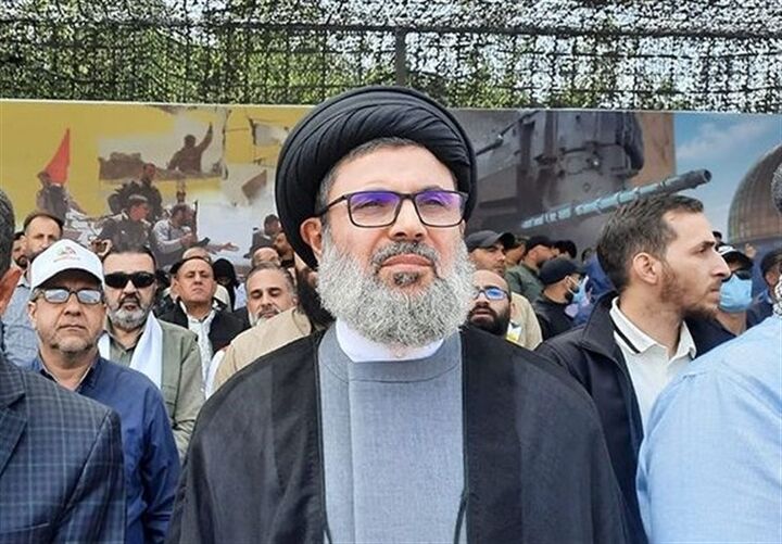 مراسم حزب الله در حمایت از «طوفان الاقصی»/ صفیالدین: رزمندگان مقاومت قادر به آزادی تمام فلسطین هستند مراسم حزب الله در حمایت از «طوفان الاقصی»/ صفیالدین: رزمندگان مقاومت قادر به آزادی تمام فلسطین هستند