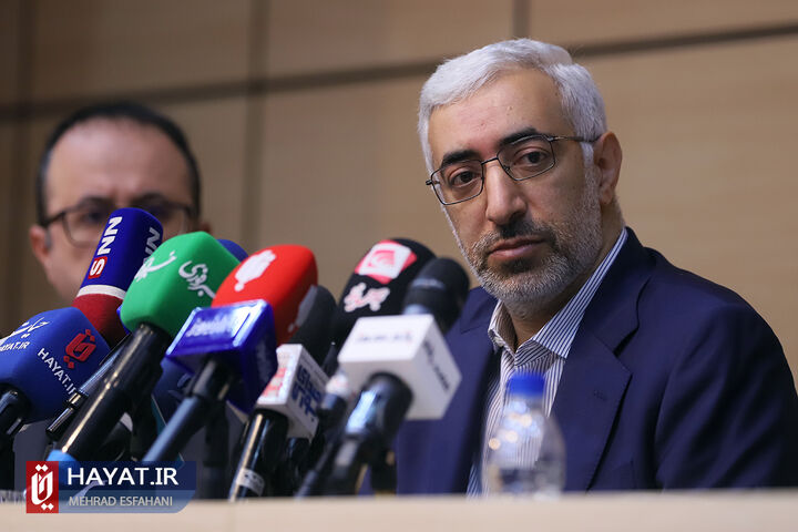 نشست خبری رئیس سازمان بورس و اوراق بهادار