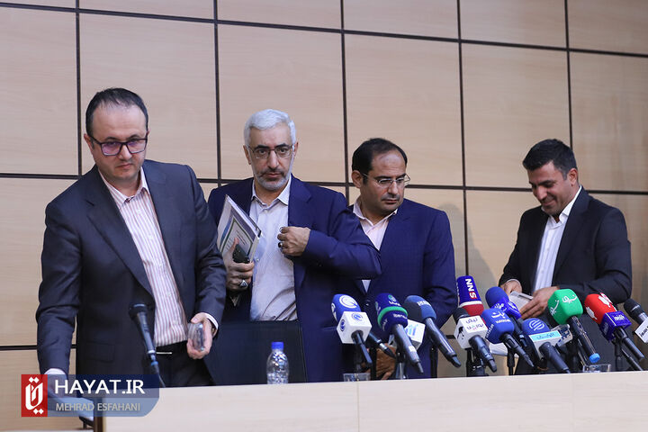 نشست خبری رئیس سازمان بورس و اوراق بهادار