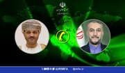 وزرای امور خارجه ایران و عمان با یکدیگر گفتگو کردند