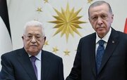 اردوغان و محمود عباس گفت‌وگو کردند