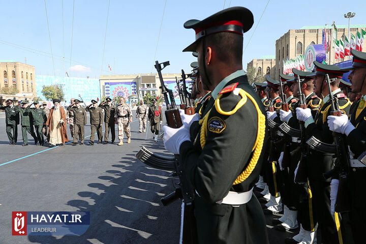 حضور فرمانده کل‌قوا در مراسم مشترک دانش‌آموختگی دانشجویان دانشگاه‌های افسری نیروهای مسلح