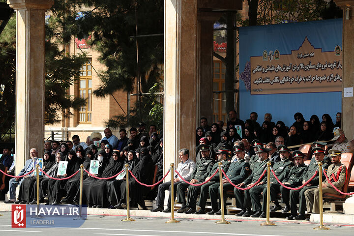 حضور فرمانده کل‌قوا در مراسم مشترک دانش‌آموختگی دانشجویان دانشگاه‌های افسری نیروهای مسلح