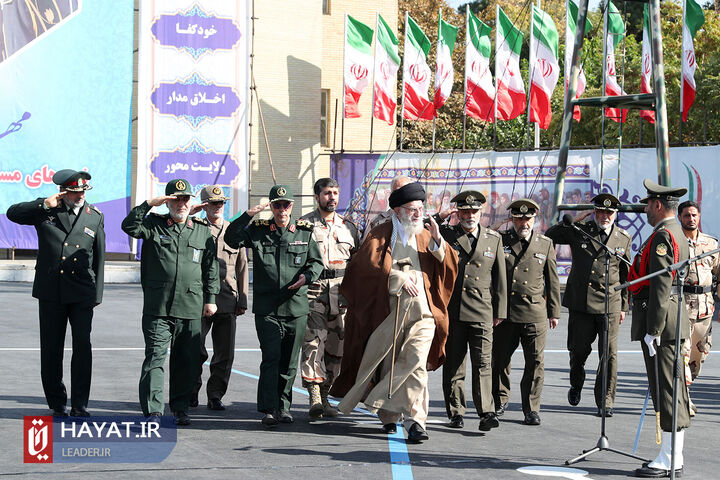 حضور فرمانده کل‌قوا در مراسم مشترک دانش‌آموختگی دانشجویان دانشگاه‌های افسری نیروهای مسلح