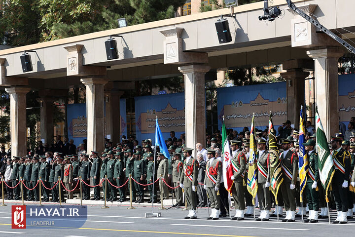 حضور فرمانده کل‌قوا در مراسم مشترک دانش‌آموختگی دانشجویان دانشگاه‌های افسری نیروهای مسلح