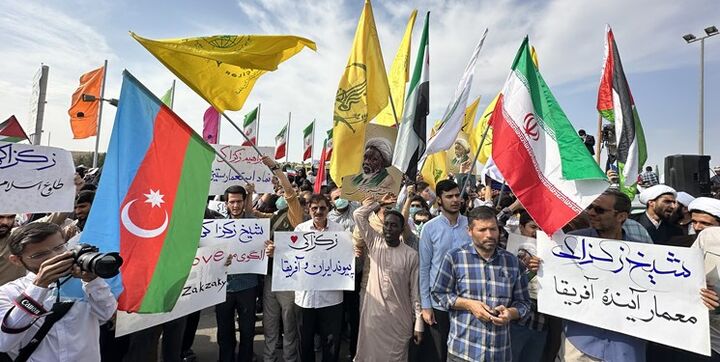 حضور پرشور مردم برای استقبال از شیخ زکزاکی در فرودگاه امام + عکس حضور پرشور مردم برای استقبال از شیخ زکزاکی در فرودگاه امام + عکس