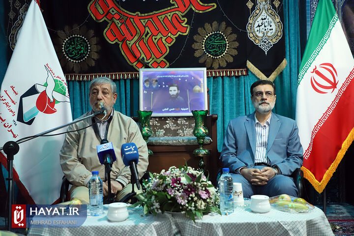 دیدار صمیمانه رئیس بنیاد شهید با خانوادگان شهدای منطقه 8 تهران