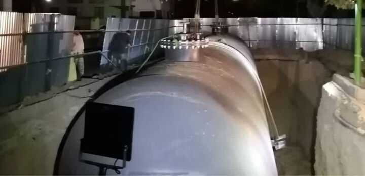 مخزن اضطراری آب آشامیدنی در خانیآباد تهران به بهرهبرداری رسید مخزن اضطراری آب آشامیدنی در خانیآباد تهران به بهرهبرداری رسید