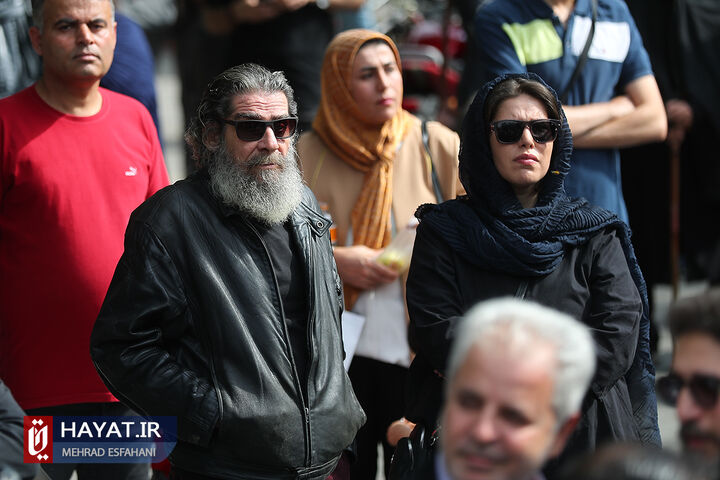 تشییع پیکر آتیلا پسیانی