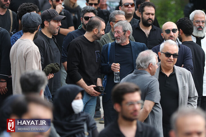 تشییع پیکر آتیلا پسیانی