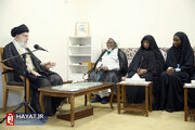 تصاویر/ دیدار شیخ ابراهیم زکزاکی رهبر جنبش اسلامی نیجریه با رهبر انقلاب