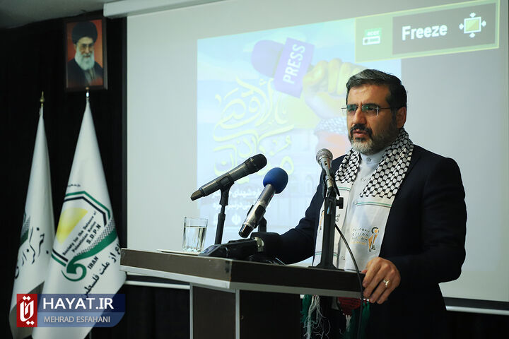 یادواره شهدای خبرنگار فلسطینی در نبرد غزه