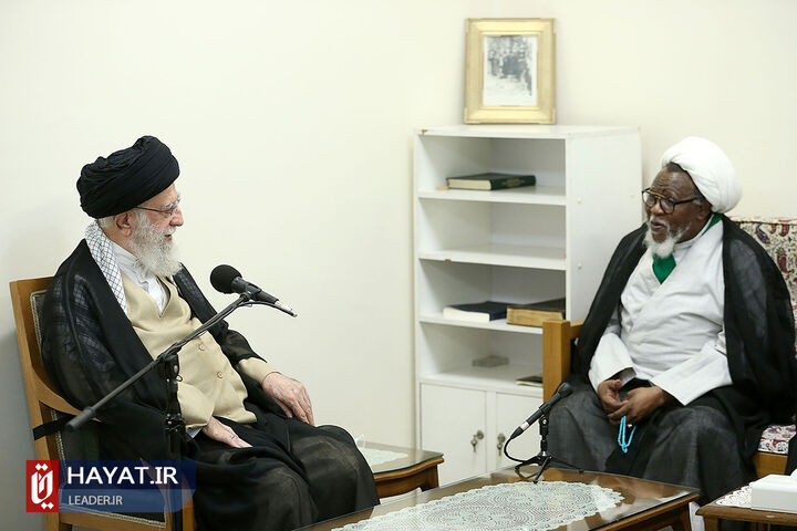دیدار شیخ «ابراهیم زکزاکی» با رهبر انقلاب