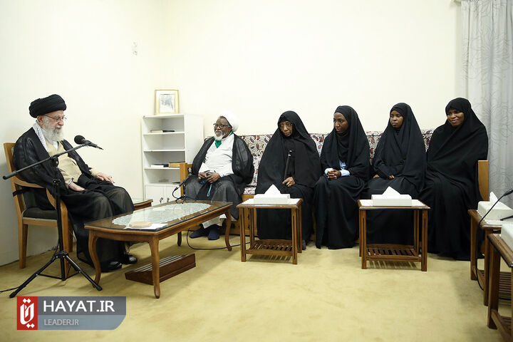 دیدار شیخ «ابراهیم زکزاکی» با رهبر انقلاب