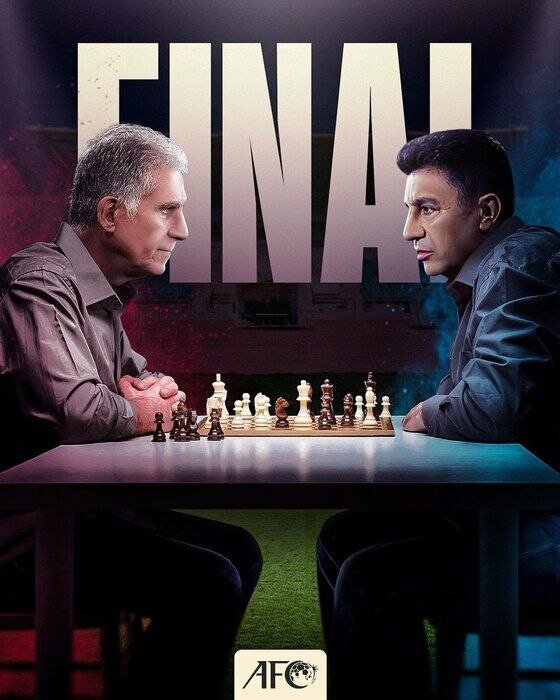 جدال جذاب قلعهنویی و کیروش به روایت AFC