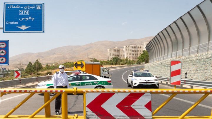 تردد از محور چالوس و آزادراه تهران - شمال ممنوع شد تردد از محور چالوس و آزادراه تهران - شمال ممنوع شد