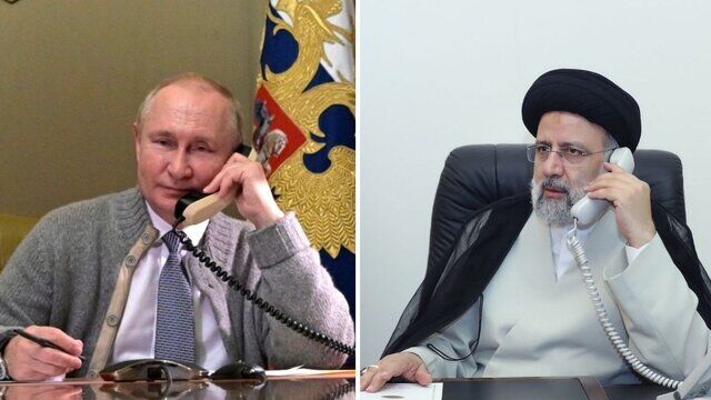 رئیسی و پوتین درباره اوضاع غزه گفت و گو کردند رئیسی و پوتین درباره اوضاع غزه گفت و گو کردند