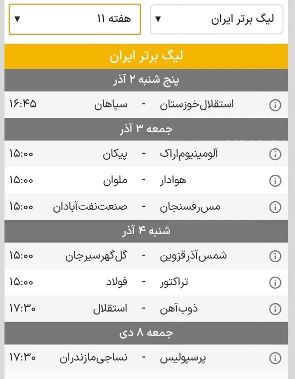 تفاوت رفتار سازمان لیگ در قبال دو نماینده ایران در لیگ قهرمانان آسیا