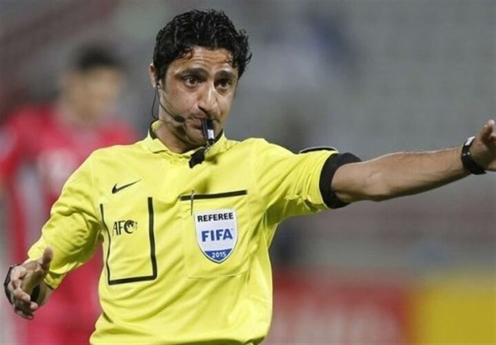داور عراقی بازی پرسپولیس - استقلال تاجیکستان را سوت میزند داور عراقی بازی پرسپولیس - استقلال تاجیکستان را سوت میزند